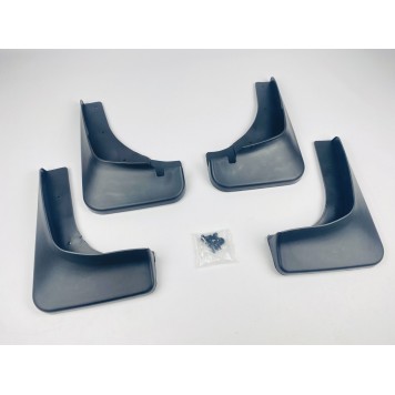 Брызговики для Mitsubishi Outlander XL 2006-2013 узкий порoг-1